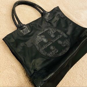 Tory Burch Snake detail Large Tote Bag